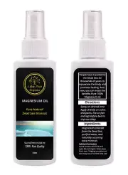 Pure MAGNESIUM OIL Spray | 100% Natural Dead Sea Minerals | 100ml
