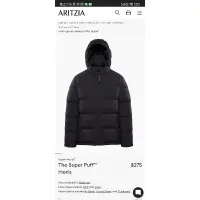 在飛比找蝦皮購物優惠-美國 ARITZIA Super Puff 男 羽絨衣 冬天