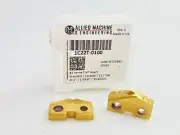 ALLIED 1C22T-0100 1" #2 TA AMEC Carbide C2 TiN 25.4mm Spade Drill Insert 2pcs