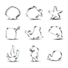 9 PCS Ocean Creature Cookie Cutters Biscuit Moulds Cookie Cutter Biscuit Cutters