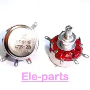 10 PCS WTH118-1A 2W 470K ohm Rotary Taper Potentiometer Round Shaft Linear