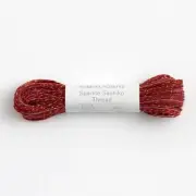 Hobbyra Hobbyre Embroidery SASHIKO Thread 30m 501 sparkle red