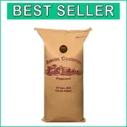 Gourmet 50 lb Bag of Gluten-Free Baby White Popcorn Kernels from Amish Country
