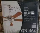 Hampton Bay Glendale AG524-BN Ceiling Fan With Light- Brown (‎165 474)