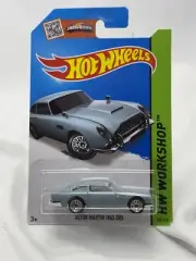 2013 Hot Wheels HW Workshop Aston Martin 1963 DB5 Blue 245/250