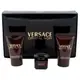 VERSACE 凡賽斯 星夜水晶 女性淡香水小香禮盒(淡香水5ML+沐浴25ML+體乳25ML)