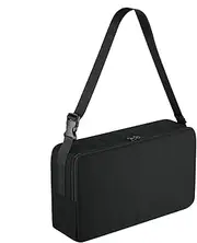Buhyujkm Guitar Base Carrying Case, Foldable Floor Stand Bag, 15.35x3.94x8.66 Inches Guitar Base Bags, Waterproof Instrument Storage with Shoulder Strap for Protection & Travel, Multicolor, single
