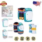Durable Jade Skateboarding & Roller Skating Protection Set: Knee, Elbow, Wrist