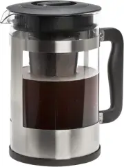Kedzie Deluxe Cold Brew Iced Coffee Maker Comfort Grip Handle, Durable Glass Car