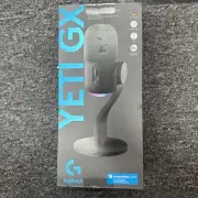 Logitech Yeti GX Condenser RGB Gaming Microphone (988-000567) - Black.