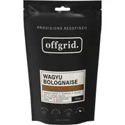 Offgrid Wagyu Bolognese Heat and Eat Meal 250g