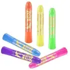 6 Pack Glow in the Dark Face Body Paint Glow Sticks Markers Makeup Face2618
