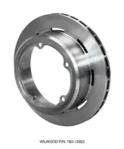 Wilwood 160-13953 Ultralite HP 32 Straight Vane Rotor & Hat Diameter: 11.00 Widt