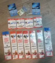 5 Snelled Eagle Claw 139 Bronze,2 - 6 Pack & More...Fishing hooks