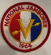 1964 Region 5 National Jamboree pocket patch; mint