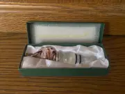New Murano Art Deco Collection Wine Bottle Stopper Glass & Box