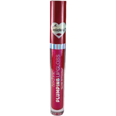 Technic Plumping Lipgloss Dramarama - Red Tint Fuller Bigger Lips Pink Shimmer