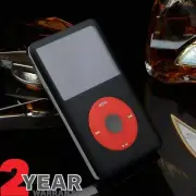 Apple iPod classic 7th Generation Red/Black 256 GB SSD + LG 2000 mAh Battery