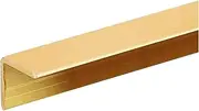 Brushed Brass Stair Nosing Edge Trim Strip L Molding Stair Edge Protector for Furniture/Cabinet/Desk/Wall Corner Guard