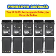 10X 2600mAh PMNN4511A Rechargeable Battery for Motorola XiRE8600 DP3661 XiRE8668