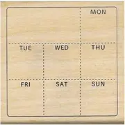 Kao Kodomo Stamp N# Notebook Hanko Club Weekly/Weekly Schedule 0413-003