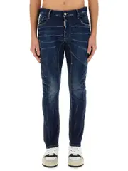 [Dsquared2] Dsquared2-Tidy Biker Jeans-Uomo 46