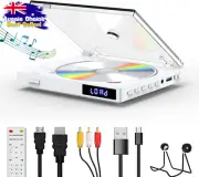 DVD Player, Built-in Speaker, HDMI/RCA/USB, All Region Free, Compact
