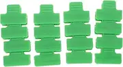 40pcs Greenhouse Film Buckle Tube Clamp Framed The Frame Garden Clips Greenhouse Film Clamps Frame Shading Clip Nip Clip Rod Clip Grip Plastic Frames Film Clip Pp Plant Holder