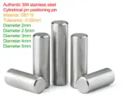 M2-M5 304 Stainless Steel Dowel Pins Parallel Pin Roller Pin Bearing Needle