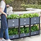 Elevate Planter Box with Legs Farm Raised Garden Box Deck Raised Garden Bed
