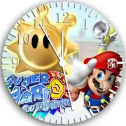 Super Mario Frameless Borderless Wall Clock Nice For Gifts or Decor W120