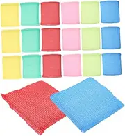 PERSELOSO Dishwashing Sponge 24pcs Sponges Scrub Pads for Dishes Odorless Washable Scouring