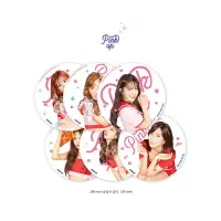 在飛比找樂天市場購物網優惠-Apink 透明扇子