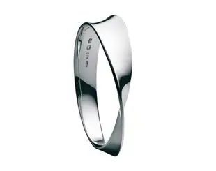 GEORG JENSEN 喬治傑生 #206 -TORUN (朵蘭) 設計 MOBIUS 莫比爾斯 手環(手鐲)~現貨