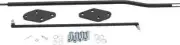 Harddrive Black Forward Foot Control Extension Kit Harley Dyna Switchback 12-16