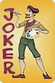 Mah Jongg Jong Mahjong 10 Joker Stickers - Set #314 ** Free Shipping **