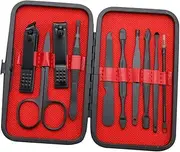 Mikinona Nail Care Tools Set Professional Manicure Kit Nail Clipper Scissors for Home Office Travel