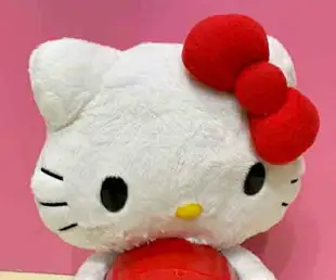 【震撼精品百貨】Hello Kitty 凱蒂貓 三麗鷗 KITTY 絨毛娃娃-45周年限定版(附時鐘)#37226 震撼日式精品百貨