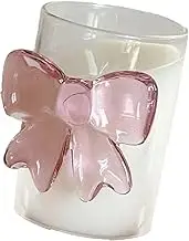 Heat-Resistant Glass, Drinks and Juice Glass, Transparent Heat Resistant Glassware, Elegant Design, Lead- Crystal Set Glassware, Easy to Use, for Kitchen Bar