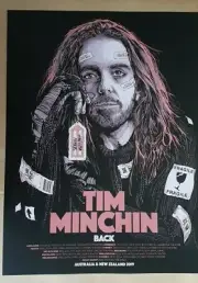 Tim Minchin 'Back' Tour Australia and New Zealand 2019 Poster Art Ken Taylor