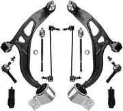 10Pcs Front Lower Control Arm Stabilizer Link Tie Rod Suspension Kit Compatible For FORD EXPLORER 2011 2012 2013 2014 2015-2019