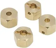 Modification Accessories 4Pcs 12mm Hex Hub Widening Adapter Set for Axial SCX10 90046 RR10 RGT 86100 MST GEN 8RC(10mm)