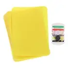 16Pcs Iron on Patches with Sewing Kit 4.9"x3.7" Patches for Clothes Yellow