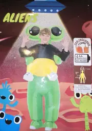 Kids Alien Inflatable Costume