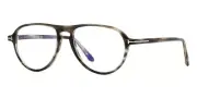 TOM FORD Eyeglasses TF 5869-B 020 Grey Havana Brille Glasses Frames Eyewear 54