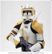 Attakus Commander Cody Statue Star Wars Utapau Battle 1/5 Scale Sealed #326/750