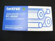 BROTHER PC-202RF FAX MACHINE REFILL ROLLS GENUINE FAX-1010 1010E MFC-1770 1030
