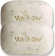 Washbar Natural Dog Shampoo Bar, Natural Soap and Dog Shampoo for Dry Itchy S...