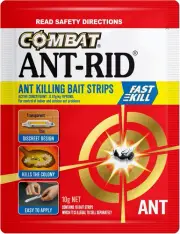 Combat Ant-Rid Bait Strips, with Fast Kill Action, Insecticides, 10g, 10 Pack