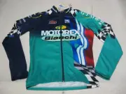 SMS Santini Bianchi MOTOREX Manitou LONG SLEEVE X-Large Cycling Jersey Shirt NEW